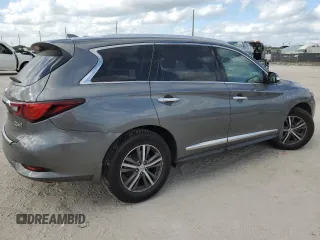 2019 Infiniti QX60 Luxe z VIN 5N1DL0MN1KC511325, wystawiony jako Copart lot #88319185 z przebiegiem 84 235 mil mil oraz Nie do naprawy • Non repairable. Historia ofert i sprzedaży dostępna na DreamBid. Obrazek 3.