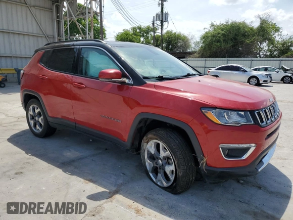 2020 Jeep Compass Limited с VIN 3C4NJDCB2LT221789, выставлен на аукционе Copart как лот 53575265 с пробегом 58 798 миль миль и Чистый • Clean title. История ставок и продаж доступна на DreamBid. Изображение 4.