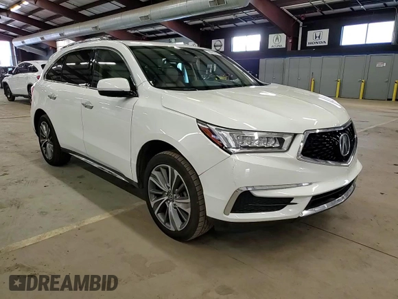 2017 Acura MDX Technology with VIN 5FRYD4H55HB009013, listed as a Copart auction lot 50069845 with 144,380 mi miles and Salvage Title. Bid and sale history available at DreamBid. Image 11.