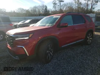 2024 Honda Pilot Touring with VIN 5FNYG1H70RB006305, listed as a Copart auction lot 88362375 with 22,906 mi miles and Salvage Title. Bid and sale history available at carsss.com. Image 1.