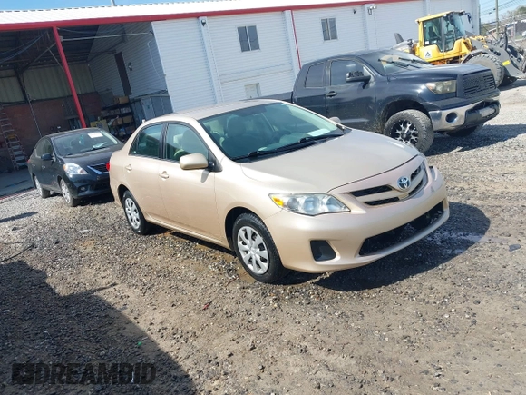 2011 Toyota Corolla L with VIN 2T1BU4EE1BC547635, listed as a IAAI auction lot 42053236 with 121,485 mi miles. Bid and sale history available at carsss.com. Image 1.