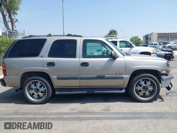 2002 Chevrolet Tahoe LS with VIN 1GNEC13Z22R173568, listed as a IAAI auction lot 42477491 with 277,090 mi miles and . Bid and sale history available at DreamBid. Image 13.