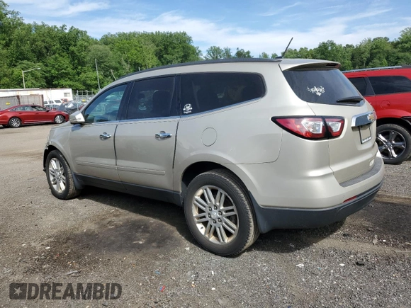 2015 Chevrolet Traverse LT with VIN 1GNKRGKD8FJ368184, listed as a Copart auction lot 57404575 with 99,397 mi miles and Salvage title. Bid and sale history available at DreamBid. Image 2.
