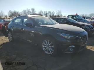 2014 Mazda 3 S Touring with VIN JM1BM1L39E1205634, listed as a Copart auction lot 42619665 with 118,100 mi miles and Salvage Title. Bid and sale history available at DreamBid. Image 4.