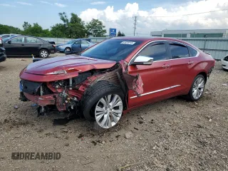 2014 Chevrolet Impala LTZ with VIN 2G1155S31E9165720, listed as a Copart auction lot 61825015 with 161,715 mi miles and Salvage title. Bid and sale history available at DreamBid. Image 1.