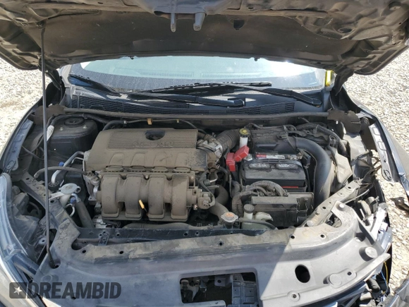 2017 Nissan Sentra SV with VIN 3N1AB7AP1HY349403, listed as a Copart auction lot 53557035 with 105,915 mi miles and Salvage Title. Bid and sale history available at carsss.com. Image 11.