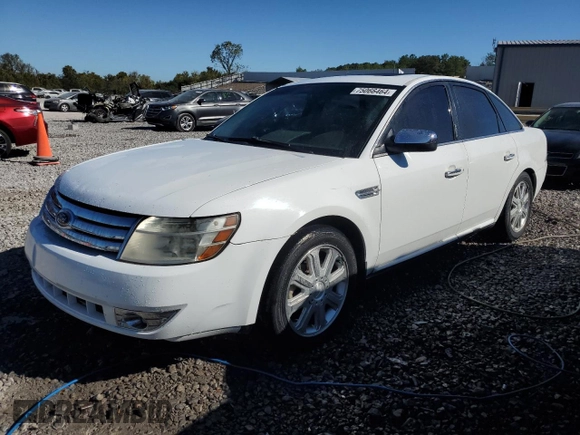 2008 Ford Taurus Limited with VIN 1FAHP25W78G115887, listed as a Copart auction lot 75066464 with 180,479 mi miles and Salvage Title. Bid and sale history available at carsss.com. Image 1.