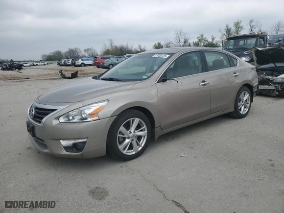 2013 Nissan Altima 2.5 S with VIN 1N4AL3AP8DN500706, listed as a Copart auction lot 51938125 with 40,837 mi miles and Salvage Title. Bid and sale history available at carsss.com. Image 1.