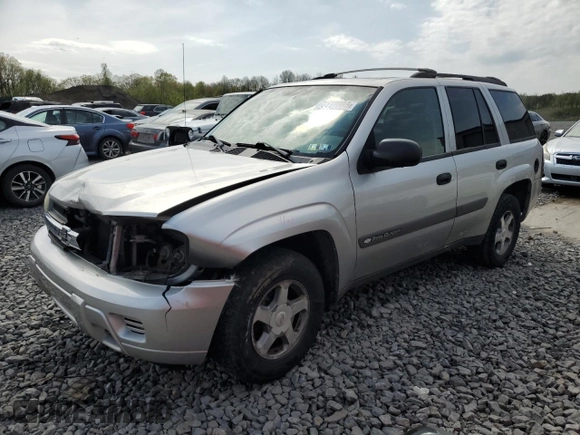 2004 Chevrolet TrailBlazer LS with VIN 1GNDT13SX42330807, listed as a Copart auction lot 55117785 with 178,580 mi miles and Salvage Title. Bid and sale history available at DreamBid. Image 1.