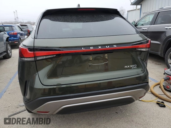 2024 Lexus RX with VIN 2T2BAMCA0RC043320, listed as a Copart auction lot 83876264 with 13,188 mi miles and Salvage Title. Bid and sale history available at carsss.com. Image 6.