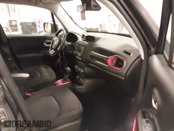 2015 Jeep Renegade Trailhawk with VIN ZACCJBCT7FPB35801, listed as a IAAI auction lot 41991084 with 119,887 mi miles and . Bid and sale history available at DreamBid. Image 5.