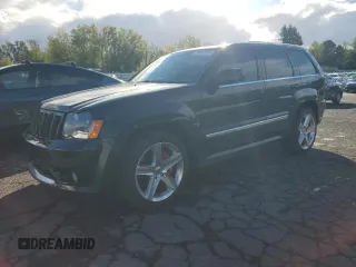 2008 Jeep Grand Cherokee SRT-8 with VIN 1J8HR78368C223775, listed as a Copart auction lot 76807824 with 156,937 mi miles and Clean Title. Bid and sale history available at carsss.com. Image 1.
