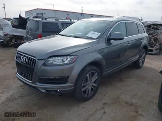 2015 Audi Q7 3.0T Premium Plus with VIN WA1LGAFE8FD018470, listed as a IAAI auction lot 41435479 with NaN miles. Bid and sale history available at carsss.com. Image 18.