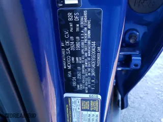 2025 Kia K4 EX with VIN 3KPFU4DE9SE004344, listed as a Copart auction lot 85688454 with 17 mi miles and Salvage Title. Bid and sale history available at carsss.com. Image 12.