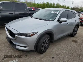 2017 Mazda CX-5 Grand Touring with VIN JM3KFBDL6H0130925, listed as a Copart auction lot 49045544 with 0 mi miles and Salvage Title. Bid and sale history available at carsss.com. Image 1.
