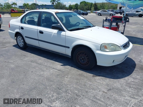 2000 Honda Civic LX z VIN 1HGEJ6679YL019958, wystawiony jako IAAI lot #42328269 z przebiegiem 217 961 mil mil oraz . Historia ofert i sprzedaży dostępna na DreamBid. Obrazek 1.