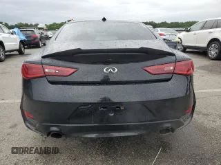2017 Infiniti Q60 Premium with VIN JN1EV7EL1HM553380, listed as a Copart auction lot 64293185 with 117,258 mi miles and Clean title. Bid and sale history available at DreamBid. Image 6.