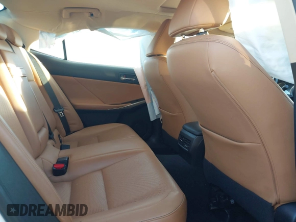 2015 Lexus IS 250 with VIN JTHBF1D21F5070576, listed as a IAAI auction lot 41590004 with 140,224 mi miles and . Bid and sale history available at carsss.com. Image 8.