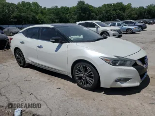 2016 Nissan Maxima Platinum with VIN 1N4AA6APXGC422047, listed as a Copart auction lot 56986725 with 114,829 mi miles and Salvage title. Bid and sale history available at DreamBid. Image 4.