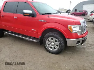 2012 Ford F-150 XL with VIN 1FTFW1ET0CFC35629, listed as a Copart auction lot 43749655 with 197,432 mi miles and Salvage Title. Bid and sale history available at DreamBid. Image 11.
