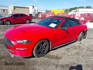 2018 Ford Mustang EcoBoost Premium with VIN 1FATP8UH6J5136067, listed as a IAAI auction lot 41747202 with 174,000 mi miles and . Bid and sale history available at carsss.com. Image 2.