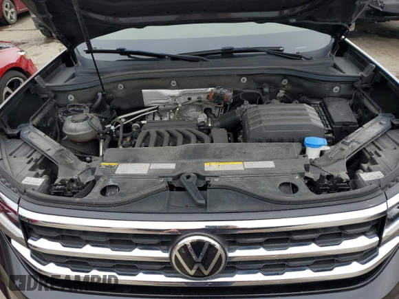 2021 Volkswagen Atlas SEL with VIN 1V2BE2CA3MC224845, listed as a Copart auction lot 72646844 with Not provided miles and Non repairable. Bid and sale history available at DreamBid. Image 12.