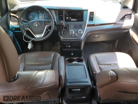 2015 Toyota Sienna Limited with VIN 5TDDK3DC7FS104752, listed as a Copart auction lot 61606055 with 119,771 mi miles and Salvage title. Bid and sale history available at DreamBid. Image 8.