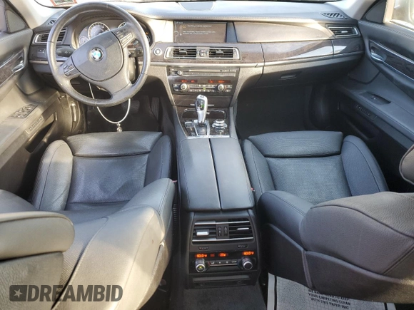 2011 BMW 7 Series 740i with VIN WBAKA4C50BC613111, listed as a Copart auction lot 78597934 with 103,778 mi miles and Salvage Title. Bid and sale history available at carsss.com. Image 8.