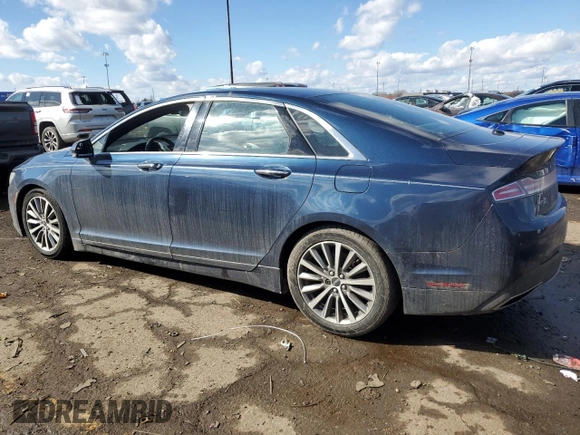 2017 Lincoln MKZ Hybrid Select with VIN 3LN6L5LUXHR624876, listed as a Copart auction lot 46124195 with 108,499 mi miles and Clean title. Bid and sale history available at DreamBid. Image 2.