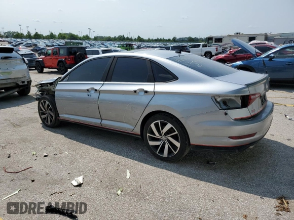 2019 Volkswagen Jetta S with VIN 3VW6T7BU4KM195897, listed as a Copart auction lot 58821015 with 46,021 mi miles and Salvage title. Bid and sale history available at DreamBid. Image 2.