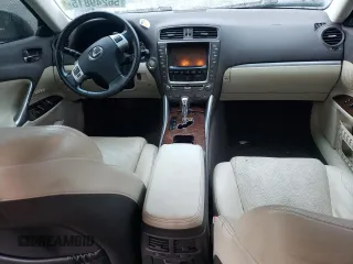 2012 Lexus IS 250 with VIN JTHCF5C26C2035865, listed as a Copart auction lot 56249815 with 120,558 mi miles and Salvage title. Bid and sale history available at DreamBid. Image 8.