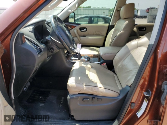 2018 Nissan Armada SV with VIN JN8AY2NC8J9553461, listed as a Copart auction lot 56242323 with 105,819 mi miles. Bid and sale history available at carsss.com. Image 7.