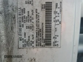 1999 Ford F-150 z VIN 1FTRX07WXXKB92796, wystawiony jako Copart lot #48352405 z przebiegiem Nie podano mil oraz Szkoda całkowita • Salvage title. Historia ofert i sprzedaży dostępna na DreamBid. Obrazek 15.