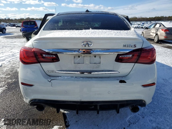 2013 Infiniti M z VIN JN1BY1AR9DM603034, wystawiony jako Copart lot #88311885 z przebiegiem Nie podano mil oraz Nie do naprawy • Non repairable. Historia ofert i sprzedaży dostępna na DreamBid. Obrazek 6.