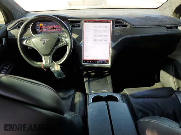 2016 Tesla Model X 70D with VIN 5YJXCBE20GF011801, listed as a Copart auction lot 47640725 with 174,948 mi miles and Salvage Title. Bid and sale history available at DreamBid. Image 8.