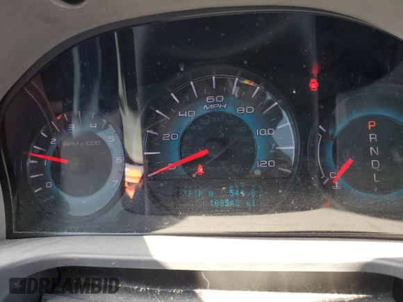 2012 Ford Fusion SEL with VIN 3FAHP0JA0CR432748, listed as a Copart auction lot 52360485 with 168,542 mi miles and Salvage Title. Bid and sale history available at DreamBid. Image 9.