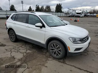 2021 Volkswagen Tiguan S with VIN 3VV0B7AX1MM074272, listed as a Copart auction lot 43519695 with 35,021 mi miles and Salvage title. Bid and sale history available at DreamBid. Image 4.