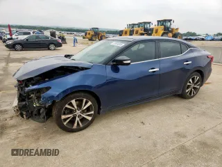 2017 Nissan Maxima SL with VIN 1N4AA6AP0HC409194, listed as a Copart auction lot 57604005 with 98,000 mi miles and Salvage title. Bid and sale history available at DreamBid. Image 1.