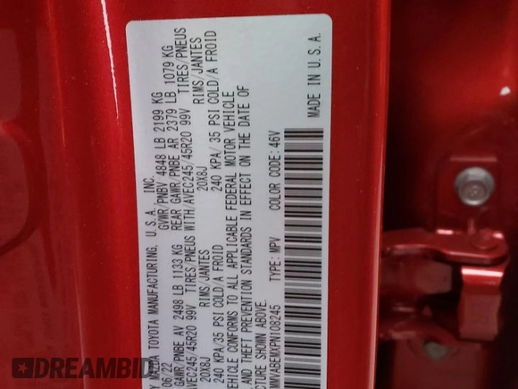 2023 Mazda CX-50 S Premium Plus z VIN 7MMVABEMXPN108245, wystawiony jako Copart lot #72616012 z przebiegiem 2 285 mil mil oraz . Historia ofert i sprzedaży dostępna na DreamBid. Obrazek 14.