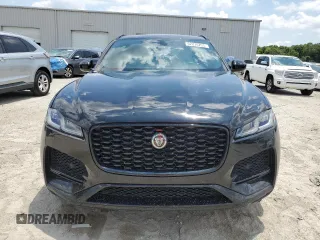 2023 Jaguar F-Pace S with VIN SADCJ2EX4PA714735, listed as a Copart auction lot 62276255 with 28,353 mi miles and Salvage title. Bid and sale history available at DreamBid. Image 5.