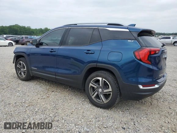 2020 GMC Terrain SLT with VIN 3GKALPEV1LL104405, listed as a Copart auction lot 54745105 with 65,586 mi miles and Salvage title. Bid and sale history available at DreamBid. Image 2.