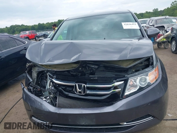2015 Honda Odyssey EX with VIN 5FNRL5H48FB126247, listed as a IAAI auction lot 42836412 with 54,548 mi miles and . Bid and sale history available at DreamBid. Image 13.