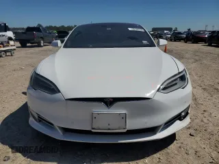 2016 Tesla Model S 90D with VIN 5YJSA1E21GF150460, listed as a Copart auction lot 48160495 with 84,761 mi miles and Salvage Title. Bid and sale history available at DreamBid. Image 5.