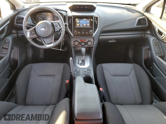 2021 Subaru Impreza Premium with VIN 4S3GKAV67M3604791, listed as a Copart auction lot 88542615 with 24,821 mi miles and Salvage title. Bid and sale history available at DreamBid. Image 8.