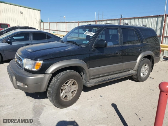 2000 Toyota 4Runner Limited with VIN JT3GN87R9Y0171154, listed as a Copart auction lot 50097485 with 342,453 mi miles and Salvage Title. Bid and sale history available at carsss.com. Image 1.