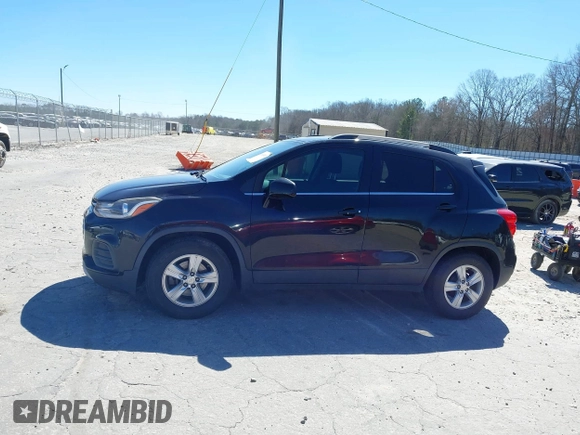 2018 Chevrolet Trax LT with VIN 3GNCJLSB7JL207622, listed as a IAAI auction lot 41693952 with 79,403 mi miles and . Bid and sale history available at carsss.com. Image 14.