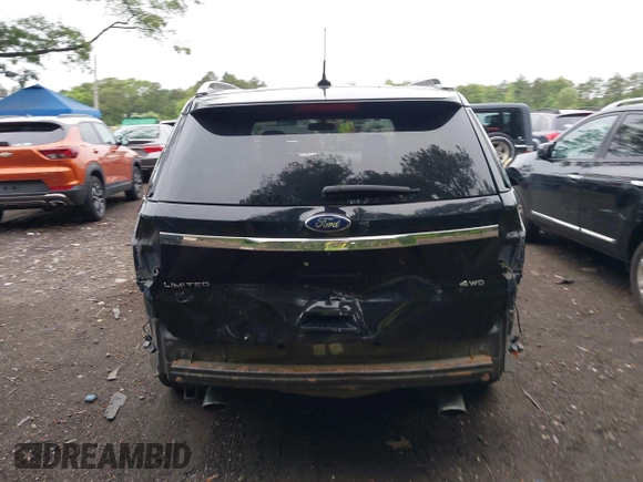 2018 Ford Explorer Limited с VIN 1FM5K8F80JGA43429, выставлен на аукционе IAAI как лот 42401633 с пробегом 59 507 миль миль и . История ставок и продаж доступна на DreamBid. Изображение 16.