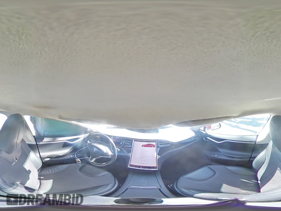 2016 Tesla Model S 70 with VIN 5YJSA1E17GF159171, listed as a Copart auction lot 57258495 with 119,849 mi miles and Salvage title. Bid and sale history available at DreamBid. Image 16.
