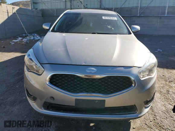 2014 Kia Cadenza Premium with VIN KNALN4D70E5159699, listed as a Copart auction lot 81646364 with 116,607 mi miles and Clean Title. Bid and sale history available at carsss.com. Image 5.