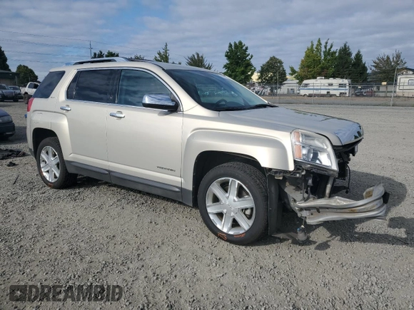 2011 GMC Terrain SLT-2 with VIN 2CTFLXEC8B6464827, listed as a Copart auction lot 68097454 with 146,569 mi miles and Salvage Title. Bid and sale history available at DreamBid. Image 4.